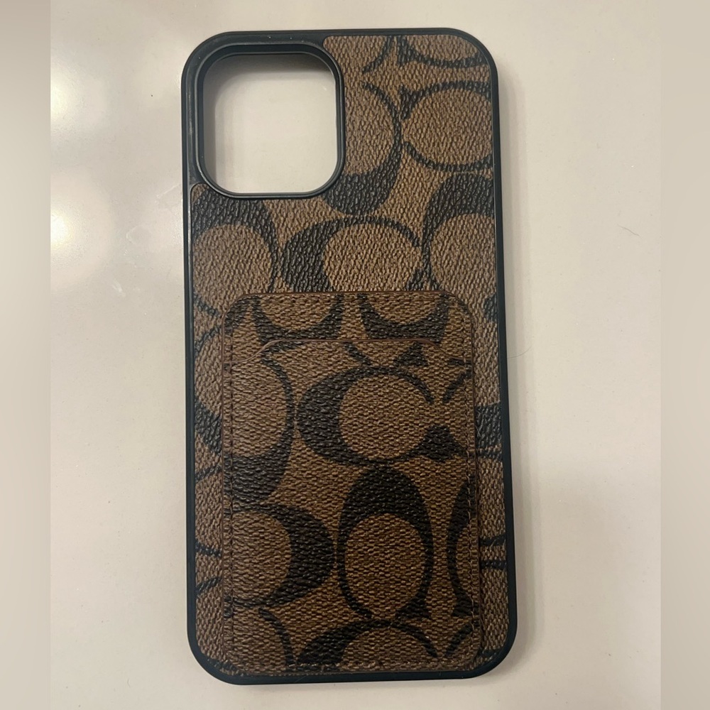 Coach Phone Case Cardholder
